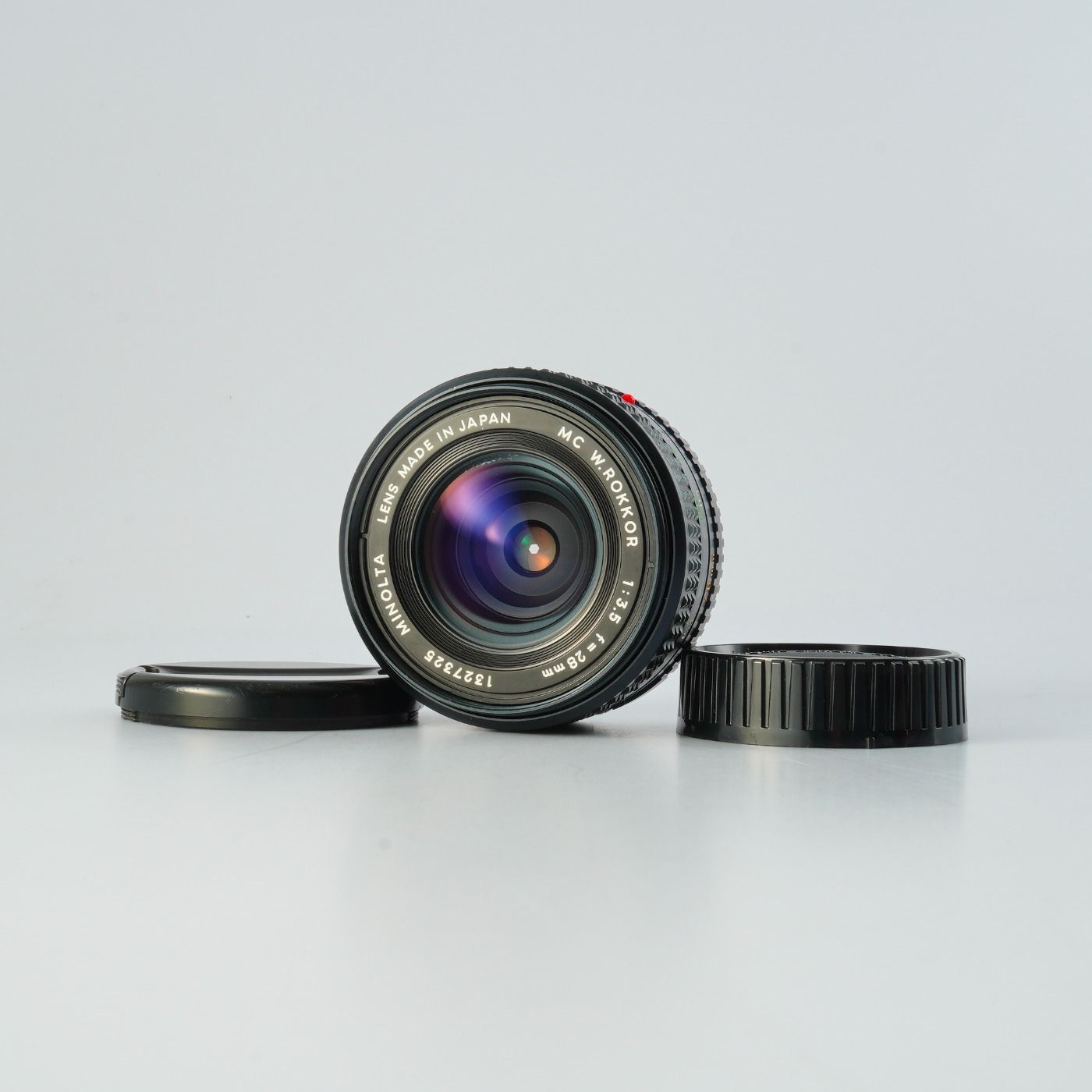 MINOLTA ミノルタ MC W.ROKKOR 28mm F/3.5 単焦点レンズ