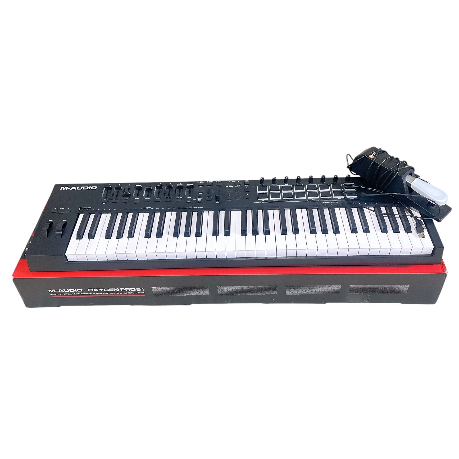 M-AUDIO OXYGEN 61 MIDIキーボード 本体新品未開封 M-AUDIO Oxygen Pro 61 MIDIキーボード 【公式通販】