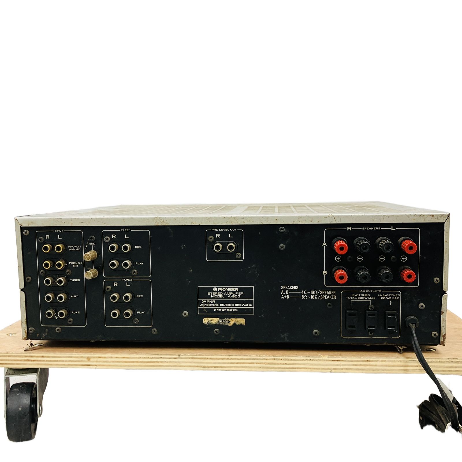 Pioneer A-900 プリメインアンプ オーディオ 機器 パイオニア 中古