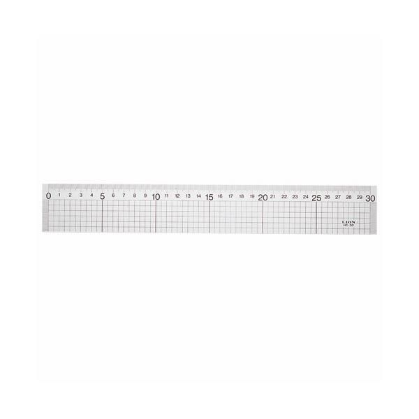 （まとめ）ライオン事務器 ハイカットスケール30cm HC-30 1個〔×5セット〕