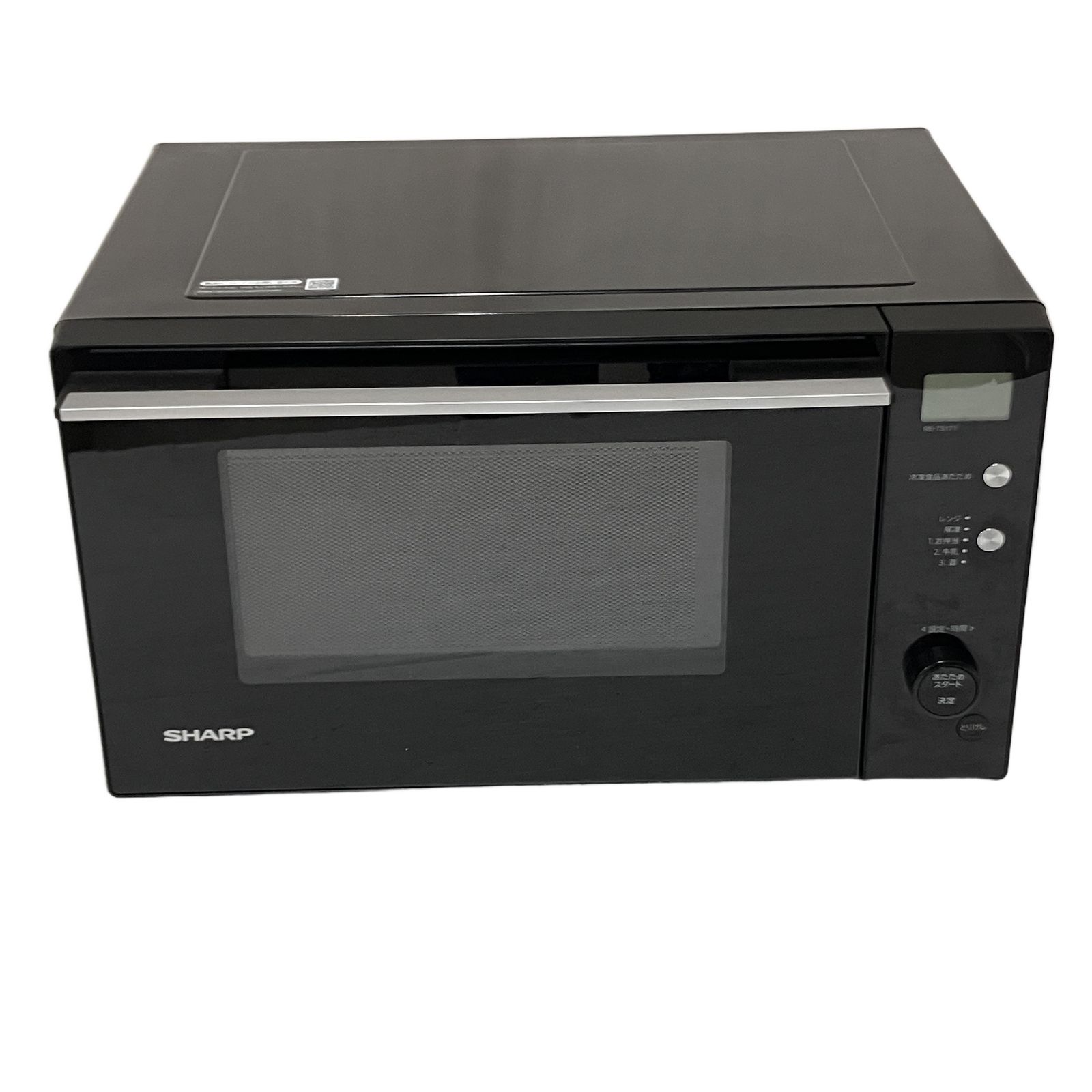 SHARP 電子レンジ RE-TS171-B   2022年製 単機能 ブラック 動作確認済【こちらは店舗です。浜村鹿野温泉ICから3分 買取本舗 宮本リサイクル 営業時間9～19時 定休日水曜のみ←連絡できませんm(_ _)m】 SHARP RE-TS171-B 2022年製 電子レンジ シャープ 中古 O11196685