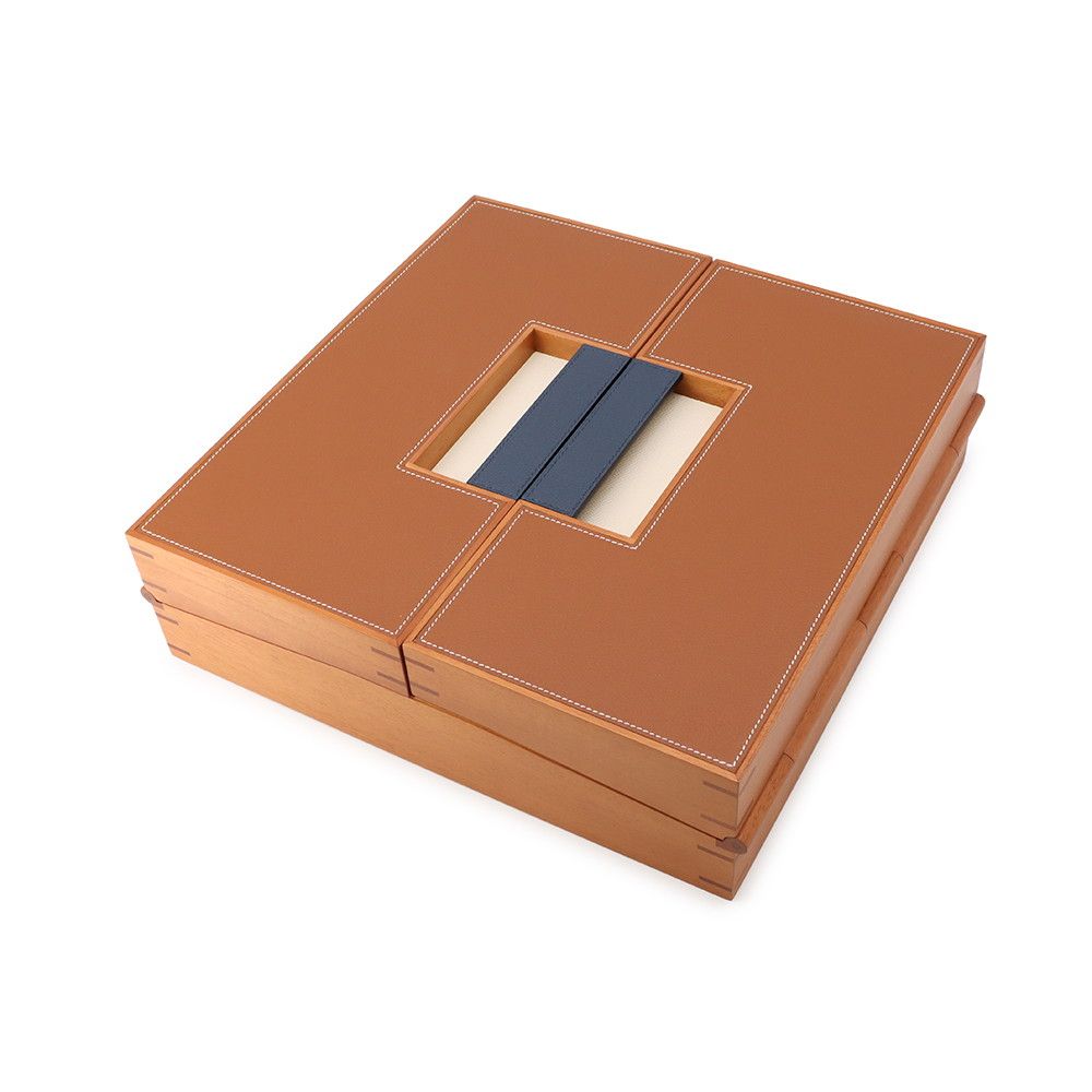 エルメス 麻雀 マカオ フォーヴ/天然マホガニー材 HERMES