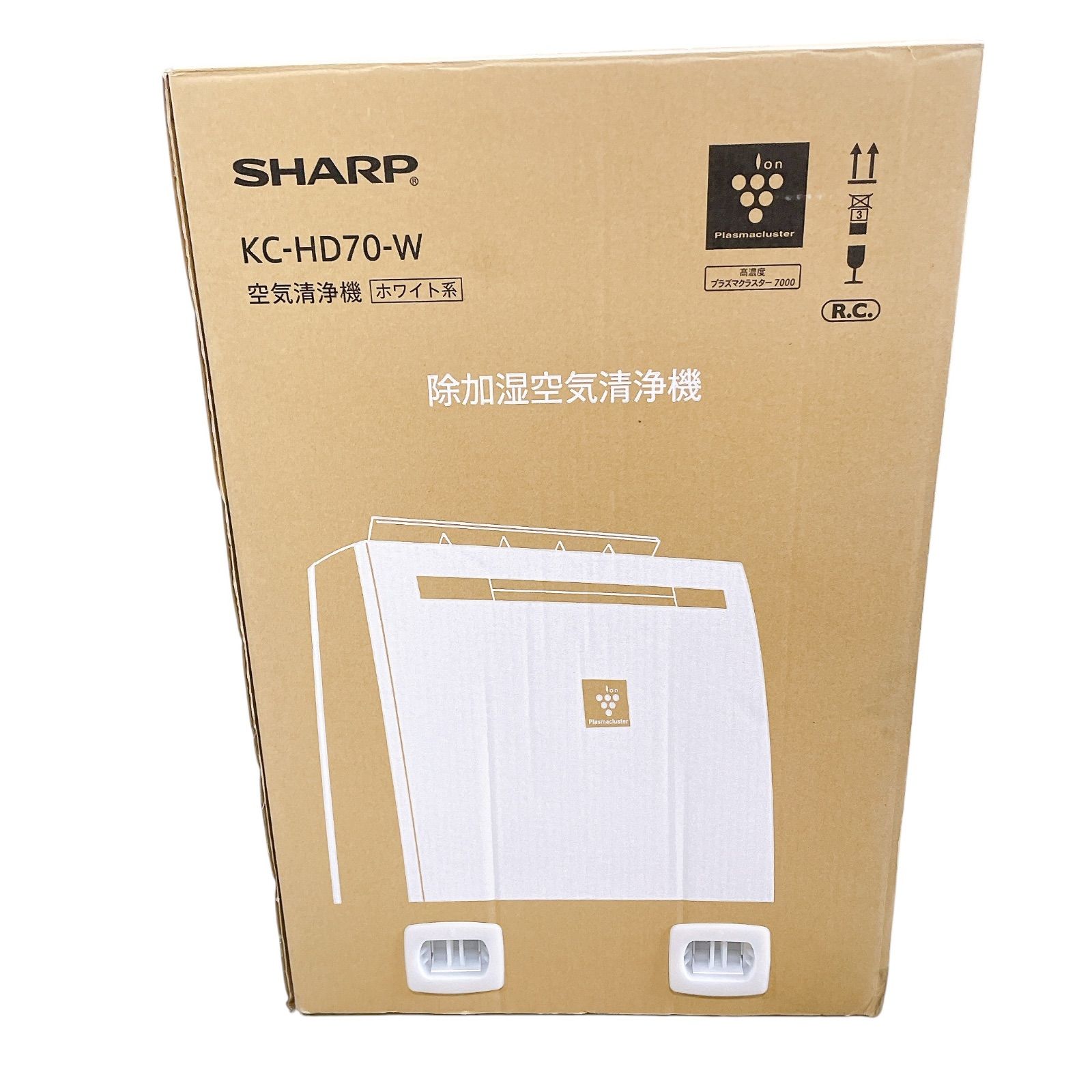 SHARP KC-HD70-W 除加湿空気清浄機 プラズマクラスター Yahoo 