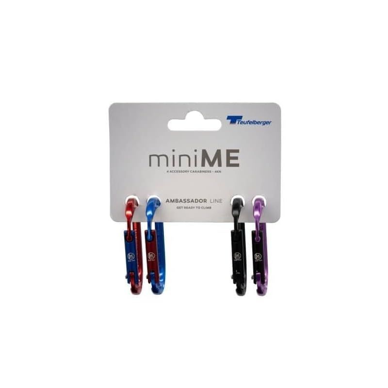 【新品】 Teufelberger miniME アクセサリーカラビナ 4個セット ツリーケア アーボリスト ツリークライミング 1