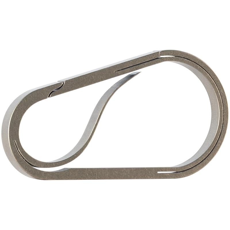 【新品】 Bico Keyklipzサーフビコ キークリップ メンズTEAR DROP「ティアドロップ」チタンカラビナキーチェーン[KR25A-ST]カラー:ストーン仕上げ?グレー 1 6,504円