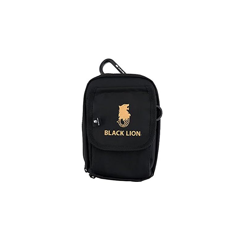 【新品】 ブラックライオン エギワレット カラビナ付 BLACK LION ＃06 Black 1