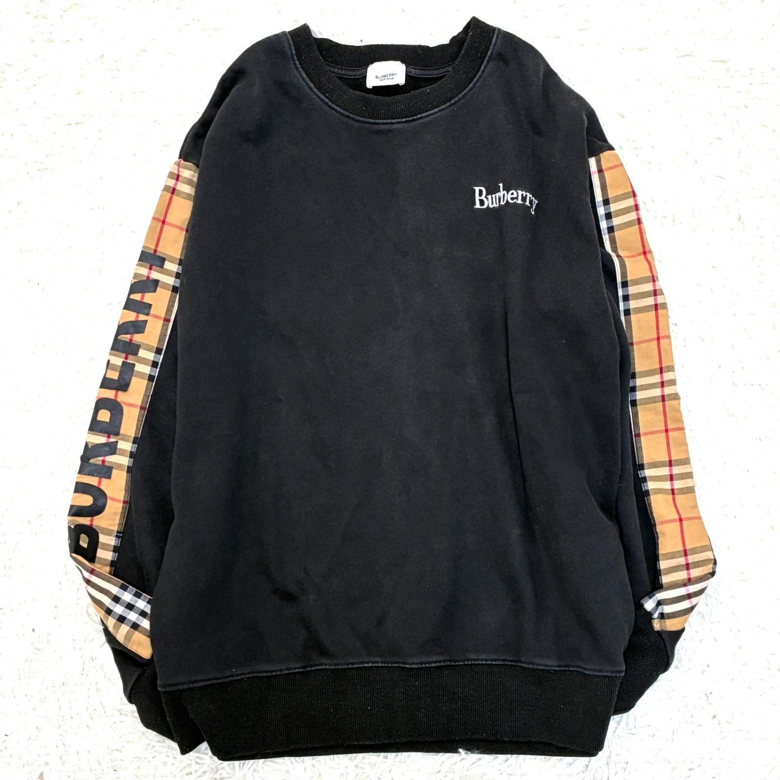 現行モデル BURBERRY バーバリー トレーナー スウェット ノバチェック