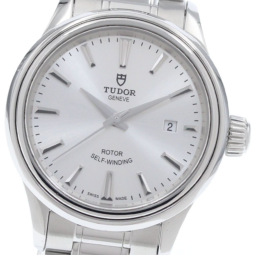 チュードル TUDOR 12100 スタイル デイト 自動巻き レディース 保証書付き_951878