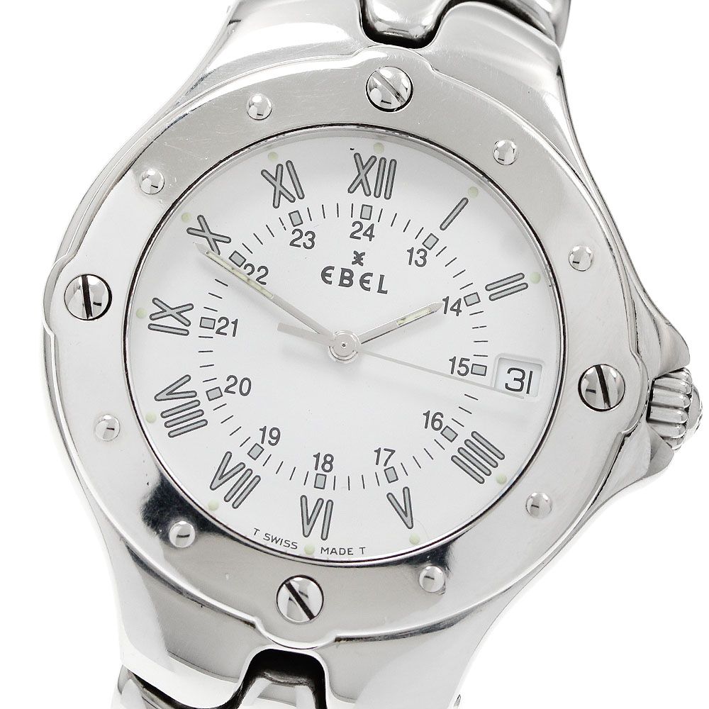 エベル EBEL E9187632 スポーツウェーブ デイト クォーツ メンズ