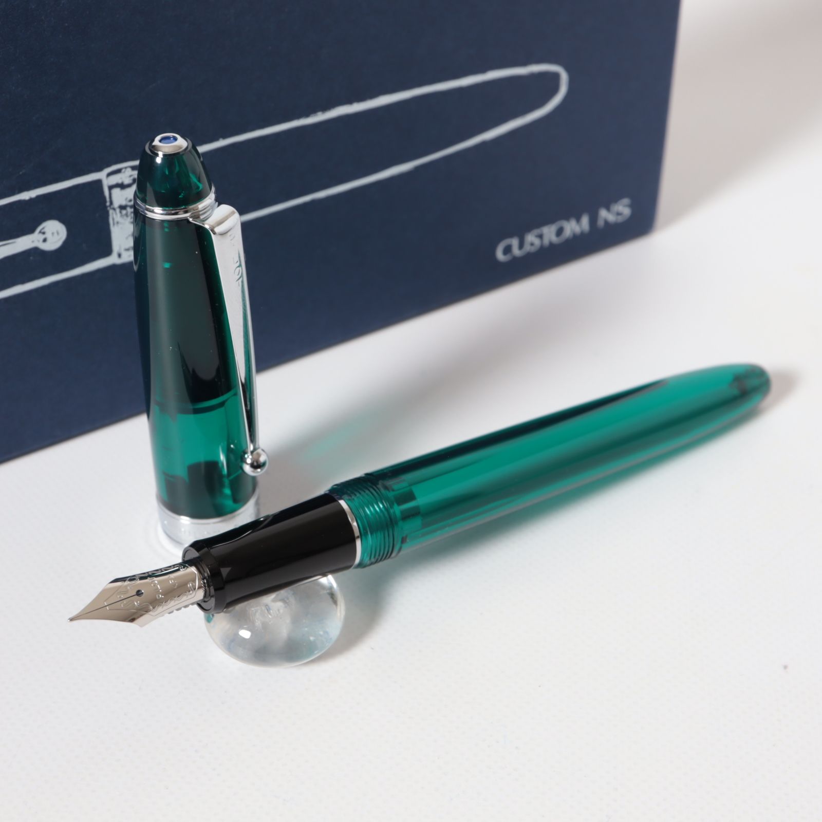 PILOT 2023年株主優待 CUSTOM NS 万年筆 緑色 PILOT 2023年株主優待 CUSTOM NS 万年筆 緑色 パイロット カスタムNS