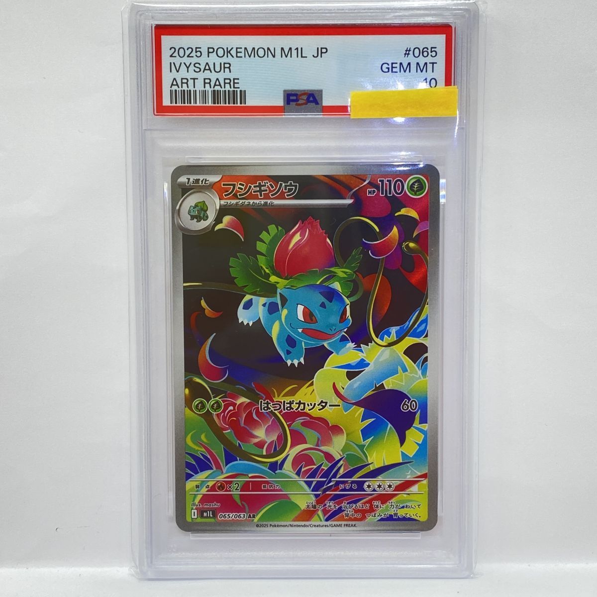 PSA10】ポケモンカード フシギソウ M1L 065/063 AR 鑑定品 - メルカリ