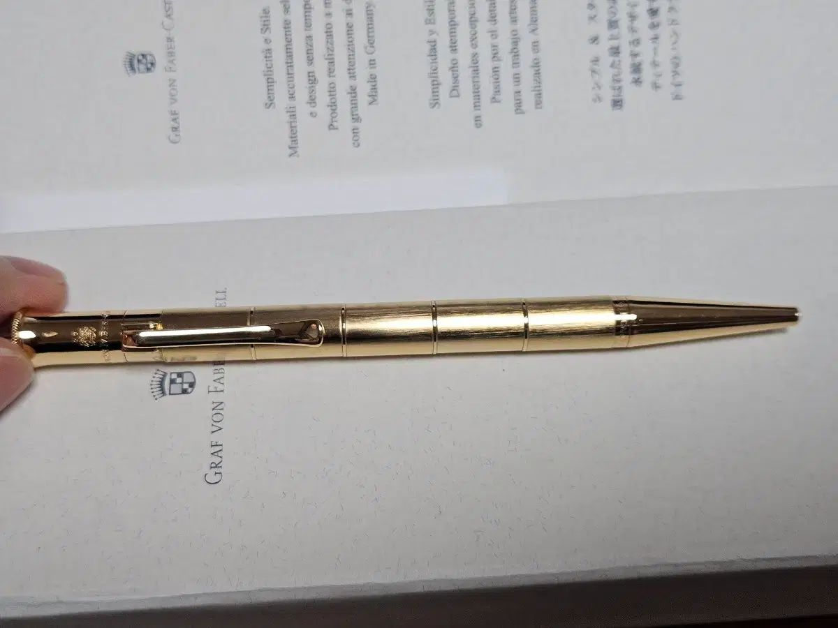 Graf von Faber-Castell アネロ GOLD ボールペン-【一部予約販売中】