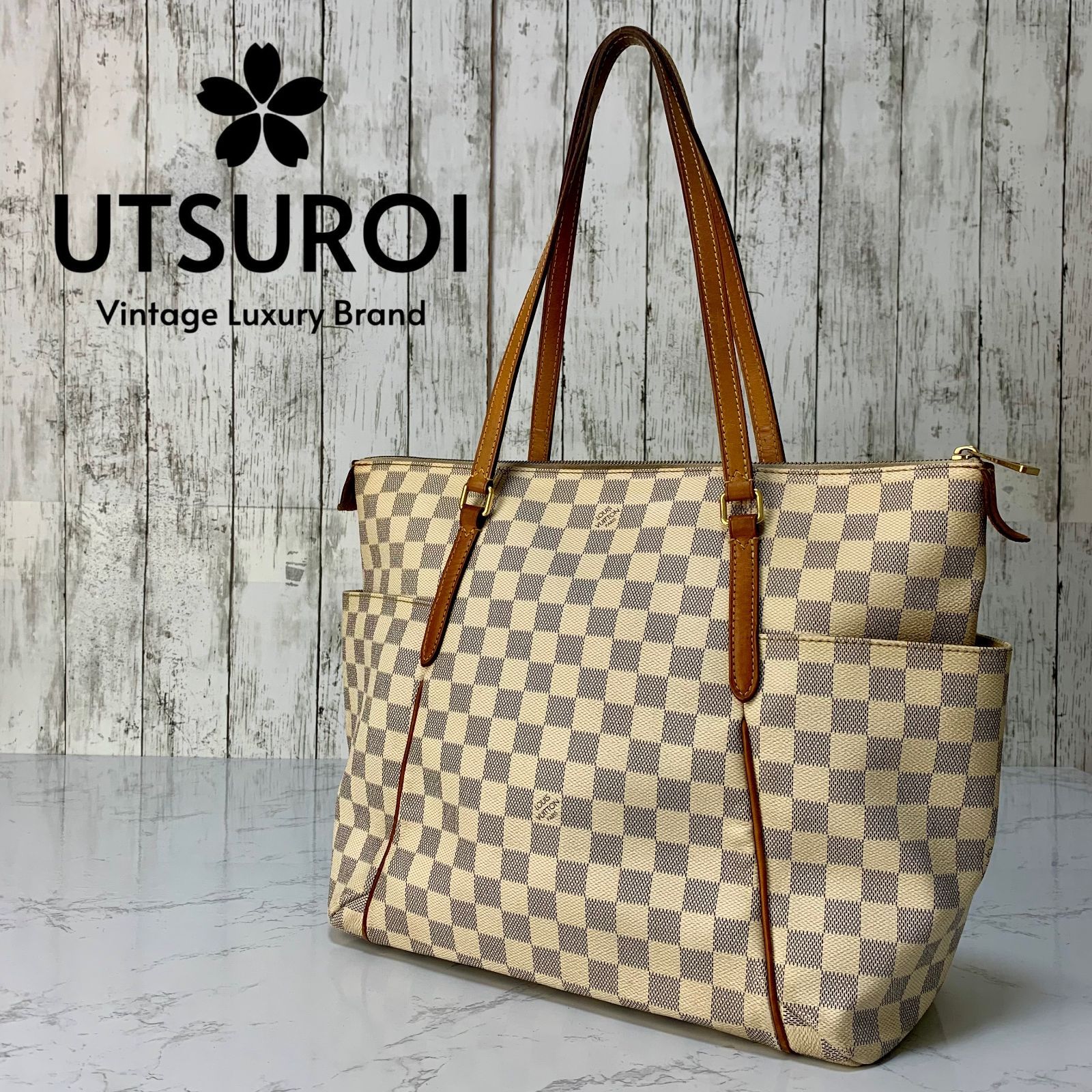 LOUIS VUITTON トータリーMM ダミエアズール トートバッグ N51262 