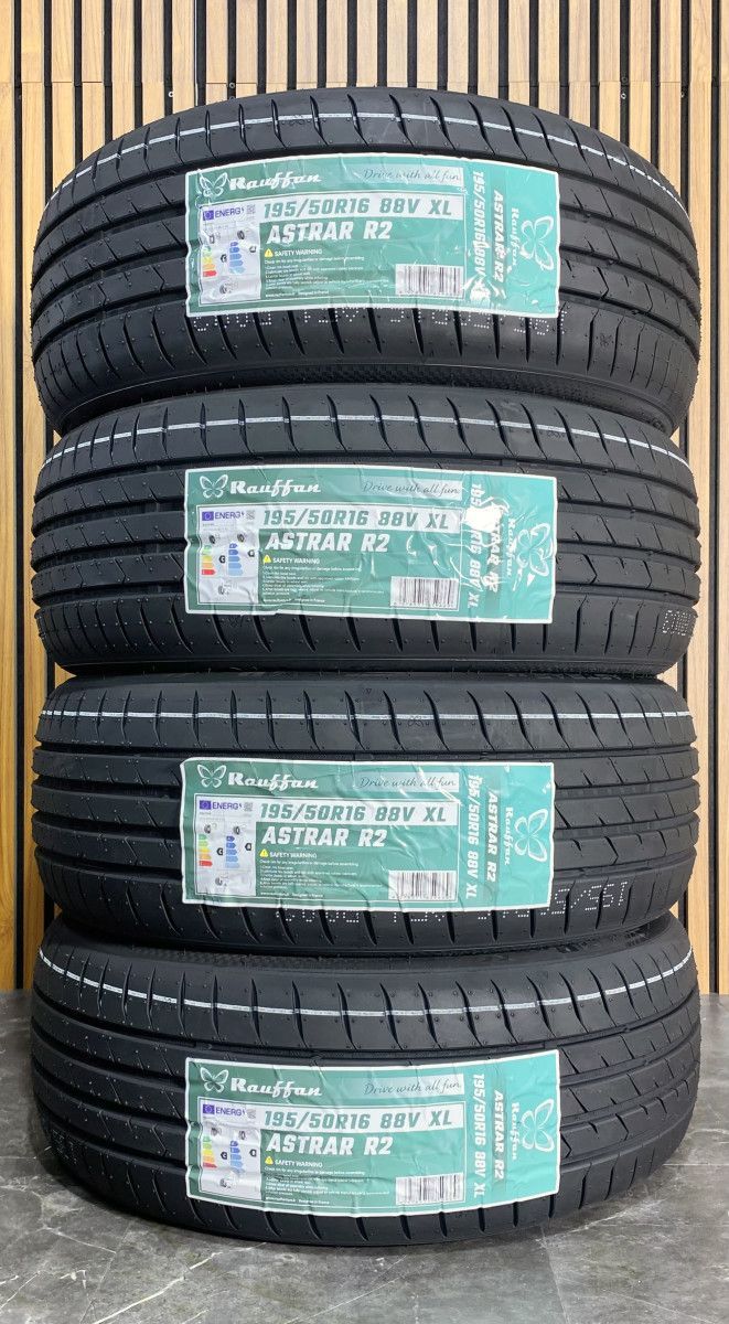 195/50R16 88V XL Rauffan ASTRAR R2 新品 サマータイヤ 4本セット 2026年製 本州 四国 九州 送料無料 195/50/16 夏タイヤ