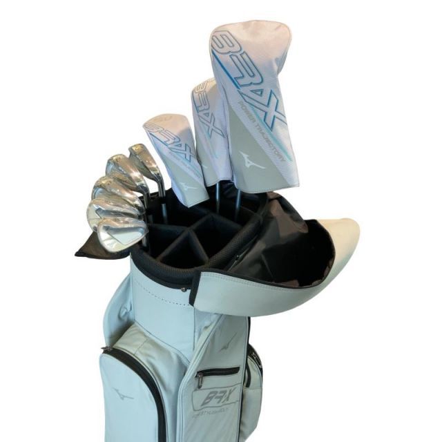 【中古】 ミズノ BR-X 9S(CB付) レディース クラブセット CS BR-X (フレックスL) レディース 女性用 右利き 右用 Aランク ゴルフクラブ