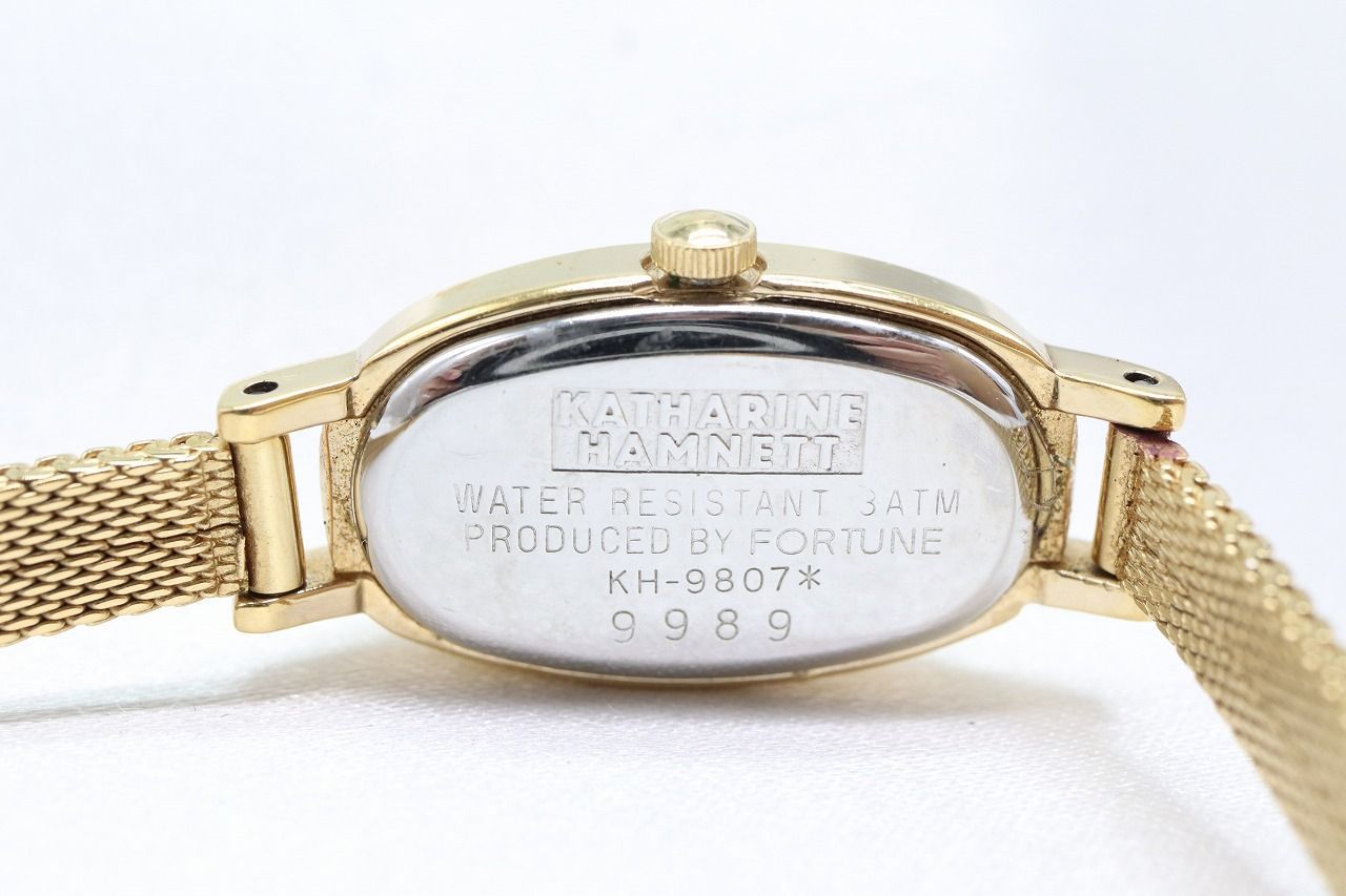 W304-66】動作品 電池交換済 KATHARINE HAMNETT キャサリンハムネット 
