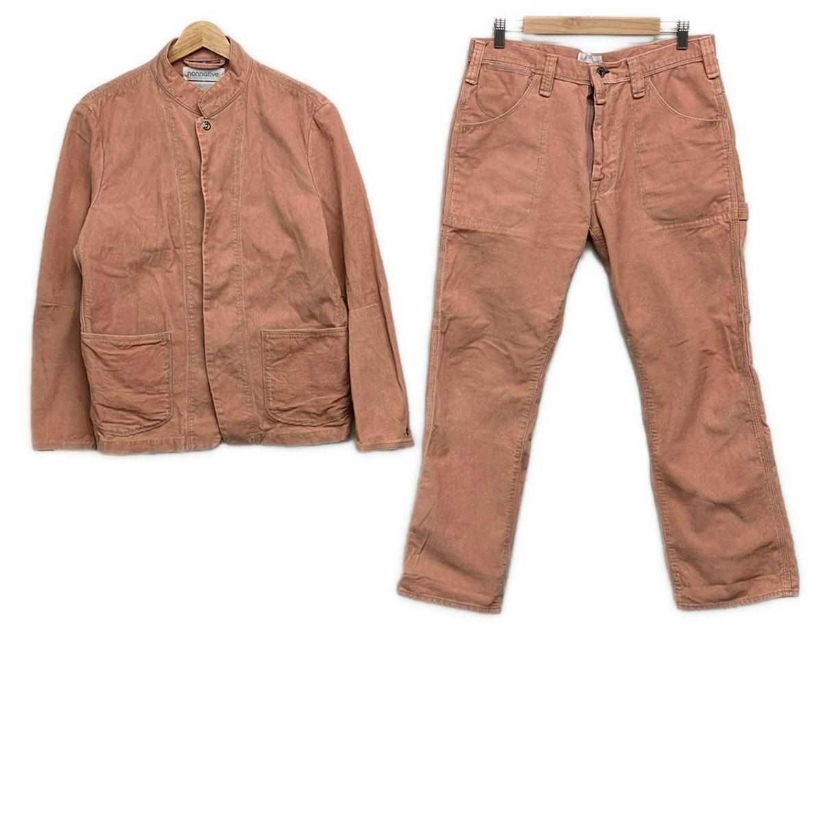 nonnative(ノンネイティブ) レディースパンツセットアップ レディース美品 - ピンク コーデュロイ