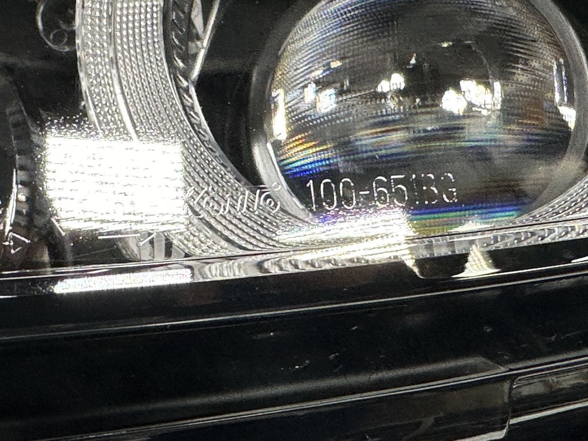 極美品/低走行 MAZDA3 BPEK3R R0504～ 純正 左ライト Assy LED 