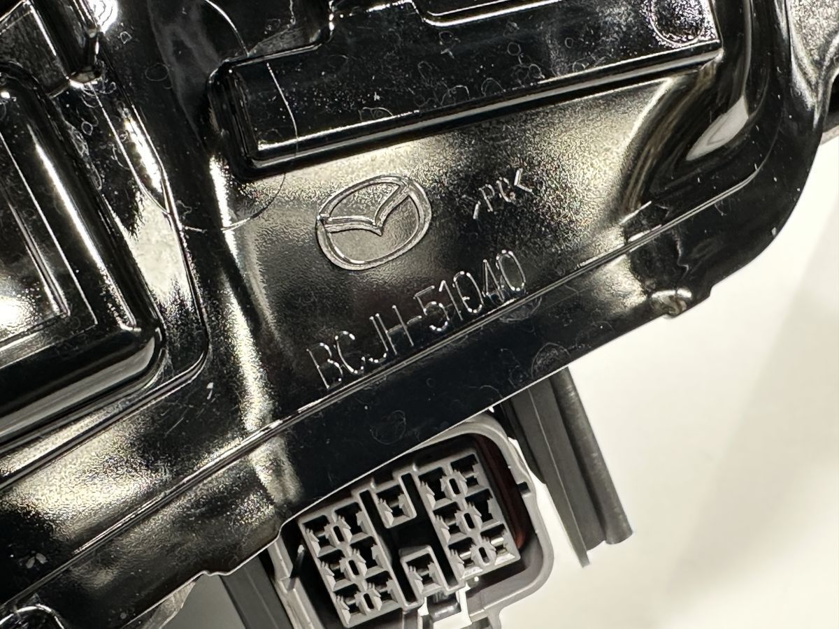 極美品/低走行 MAZDA3 BPEK3R R0504～ 純正 左ライト Assy LED 