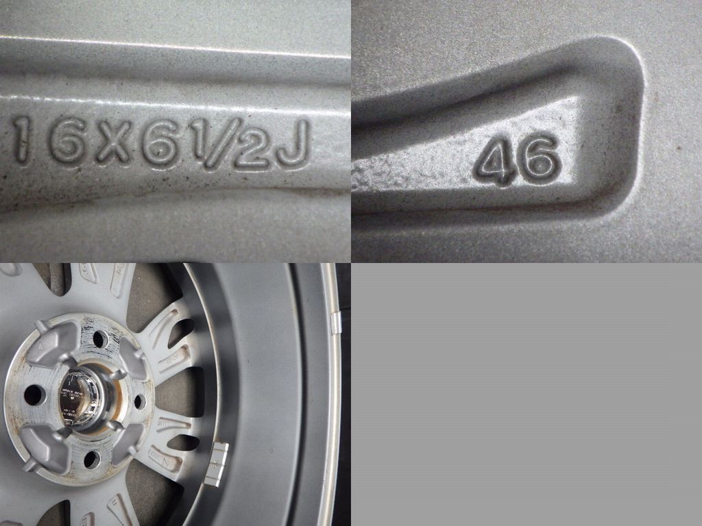3827】B送料無料△NISSAN ノート純正 AUTECH△16x6.5J 4穴 100 +46△4