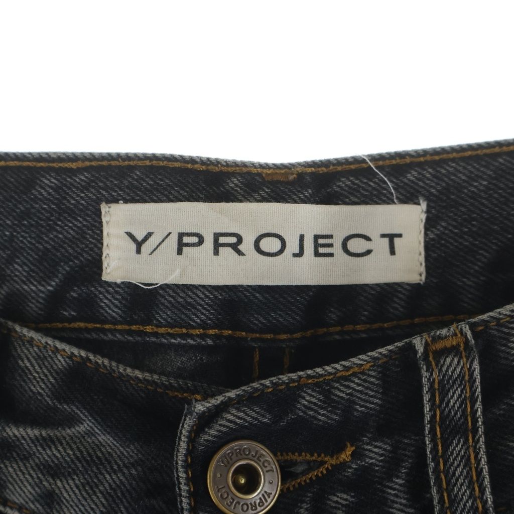 激安大特価，正規品 Y/PROJECT (ワイプロジェクト) COWBOY CUFF JEANS