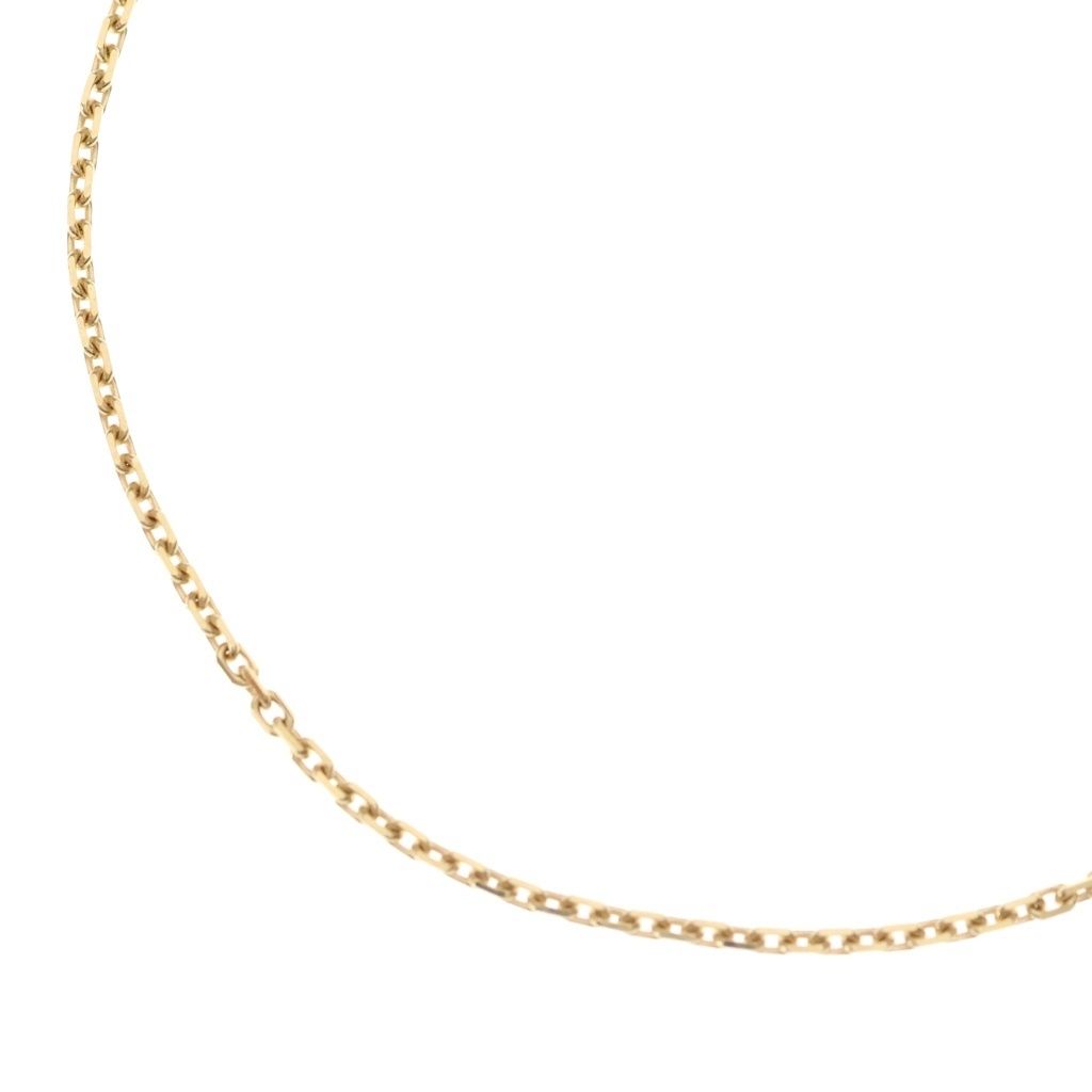 Van Cleef & Arpels (ヴァンクリーフアンドアーペル) フォルサチェーン ネックレス ペンダント チェーン ゴールド Au750PG 3.3g VCARO3YJ00