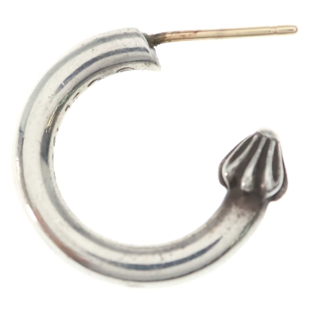 CHROME HEARTS (クロムハーツ) HOOP PLAIN プレーン フープピアス シルバー BCA101