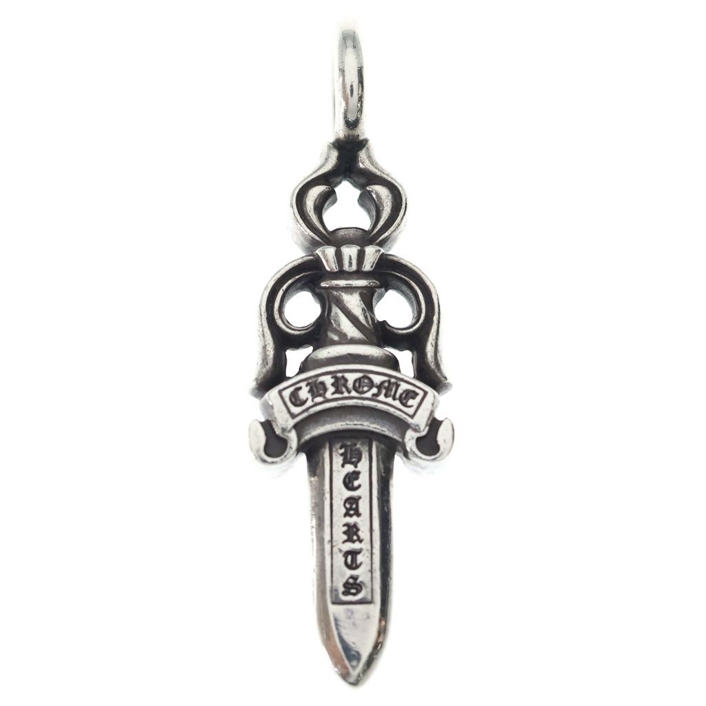 CHROME HEARTS (クロムハーツ) DOUBLE DAGGER ダブルダガーペンダントトップ シルバー BCA251