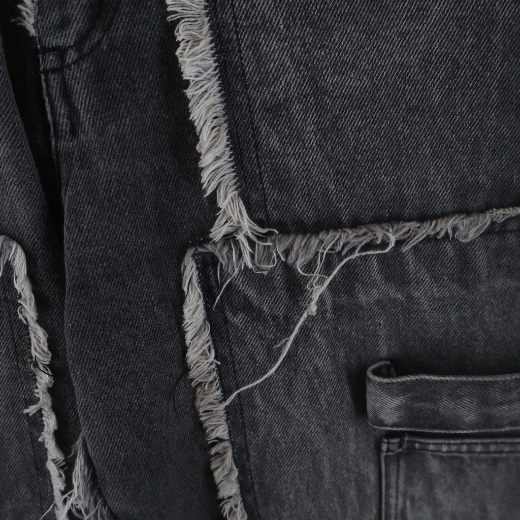 NO/FAITH STUDIOS (ノーフェイスストゥディオス) FLARED DENIM カット