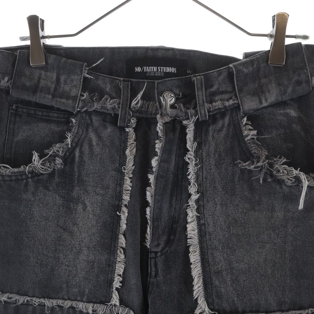 NO/FAITH STUDIOS (ノーフェイスストゥディオス) FLARED DENIM カット