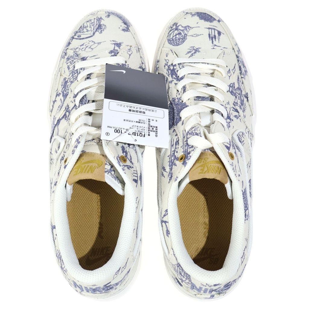 NIKE SB ナイキエスビー ZOOM POGO PLUS PRM ズーム ポゴ プラス ローカットスニーカーシューズ ネイビー/アイボリー US8.5/26.5cm FQ1882-100 NIKE SB (ナイキエスビー) ZOOM POGO PLUS PRM ズーム ポゴ プラス
