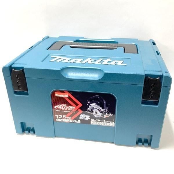 マキタ makita 125mm 充電式マルノコ HS005GRDXB ほぼ未使用 ブラック 40Vmax 2.5Ah 純正品 丸のこ★DT140 39,000円