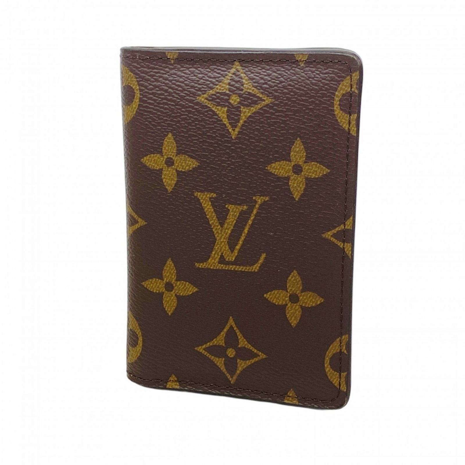 ルイ・ヴィトン(Louis Vuitton) ルイ・ヴィトン 名刺入れ・カードケース モノグラム オーガナイザードゥポッシュ M60502 ブラウンメンズ レディース