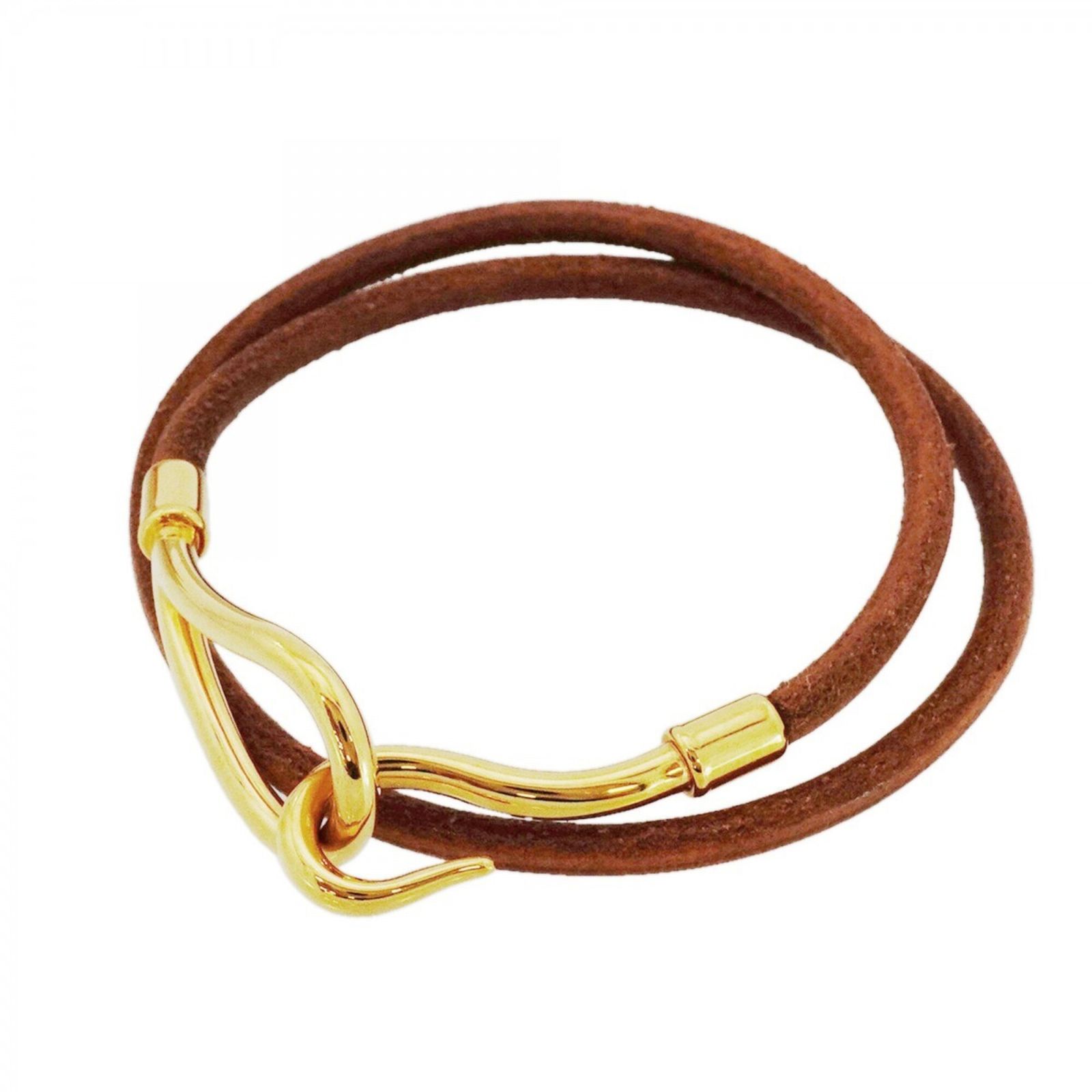 エルメス(Hermes) エルメス ブレスレット ジャンボフック GPメッキ 