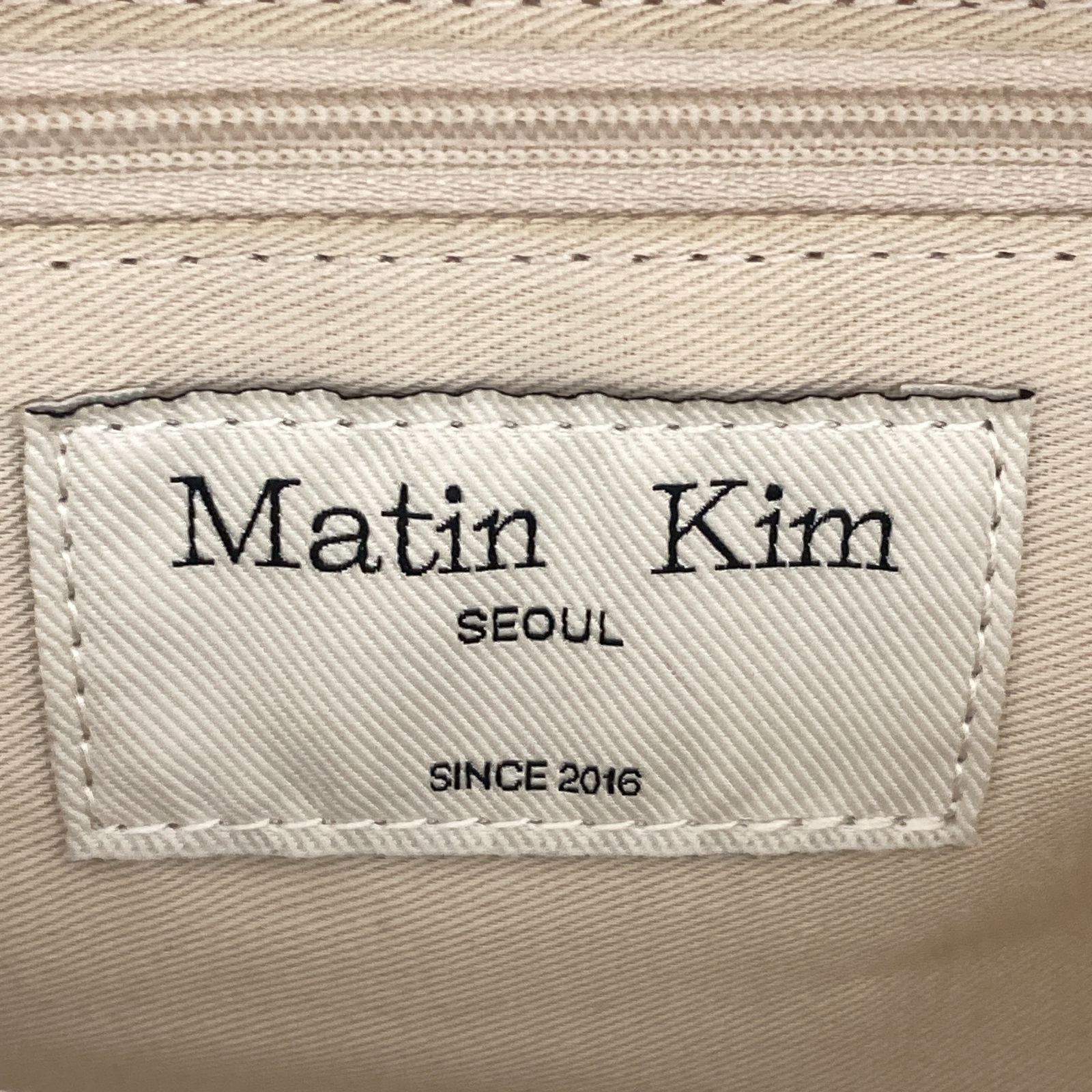 Matin Kim マーティンキム ミニ ボストンバッグ ハンドバッグ ナイロン 