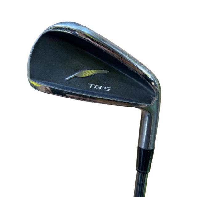 【中古】 フォーティーン TB-5 FORGED ライトブラック #5 単品アイアン LI FS-90i (フレックスS) メンズ 男性用 右利き 右用 Cランク ゴルフクラブ