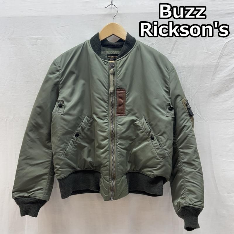 バズリクソンズ BR10981 BR11318 LION UNIFORM INC MA-1 ミリタリー フライト ボンバー ジャケット メンズ M ISItems【USED】【古着】【中古】50159165
