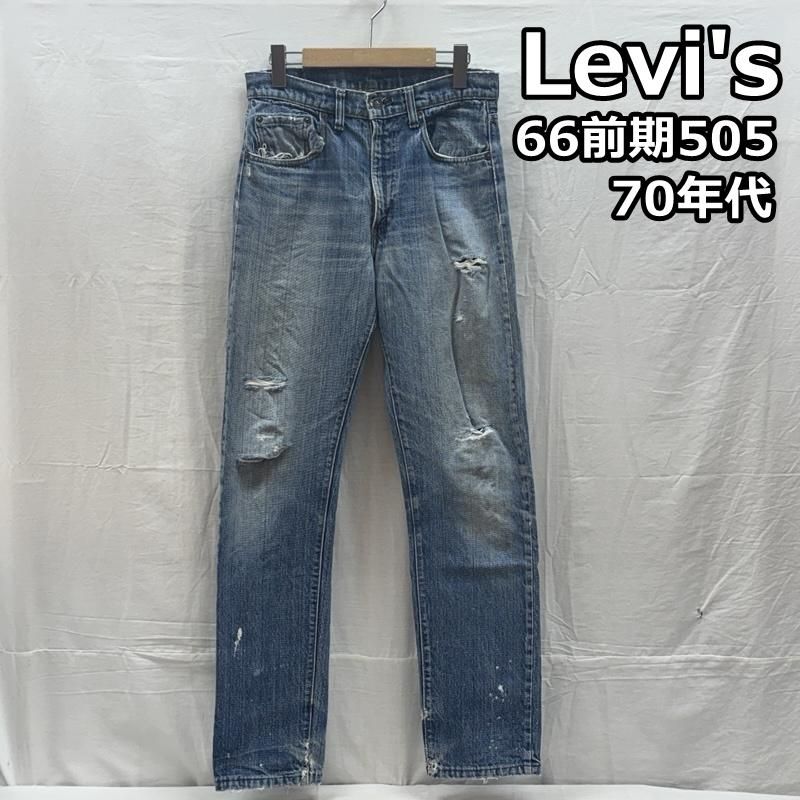 リーバイス 66前期 70s 505-0217 ボタン裏5 42TALON ヴィンテージ 