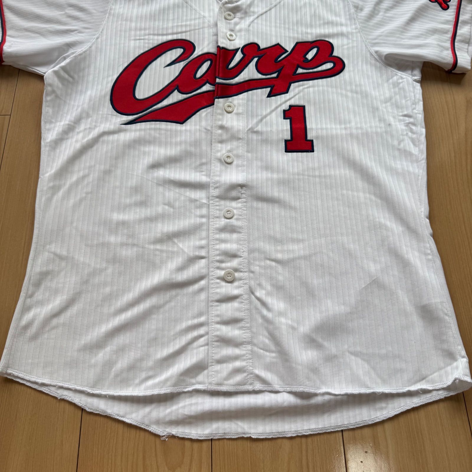 広島東洋カープ 前田智徳 #1 ハイクオリティユニフォーム ホーム L