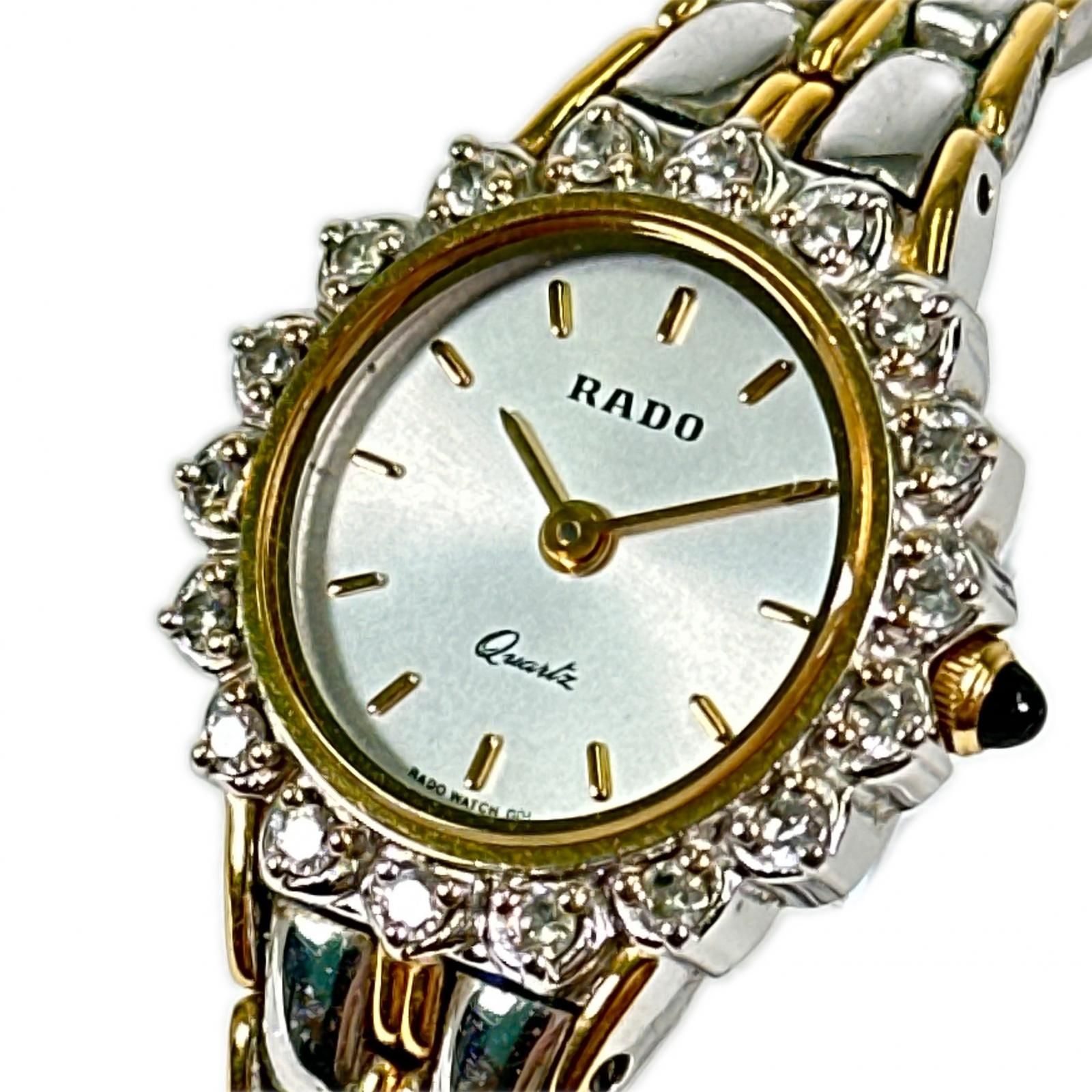 正常可動 RADO ラドー 133.9700.2 腕時計 ゴールド シルバー 