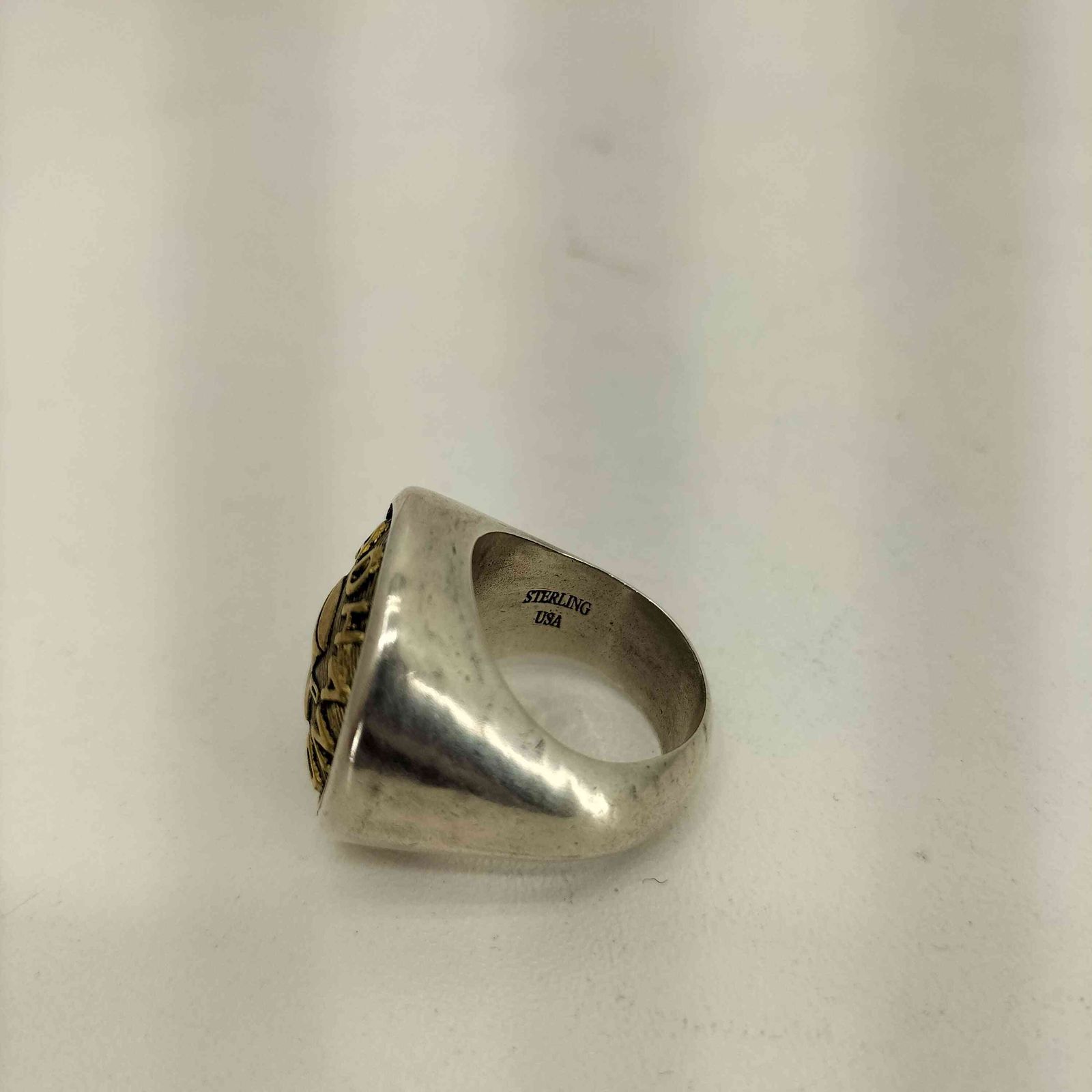 グラッドハンド GLADHAND BUTTON RING HAT STERLING刻印 ボタン ハット