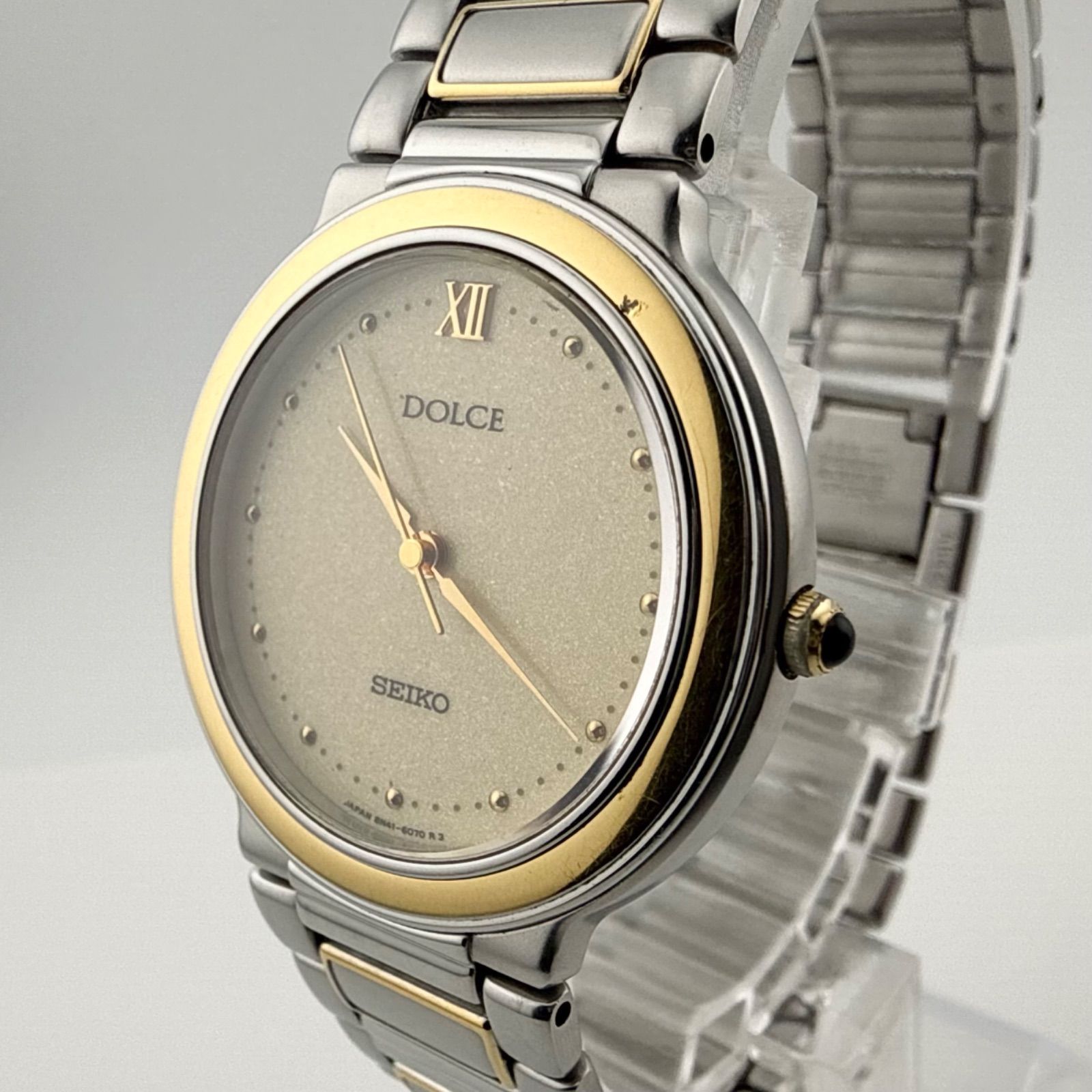 DOLCE SEIKO セイコー 8N41-6050 ドルチェ 腕時計 メンズ 美品！SEIKO 
