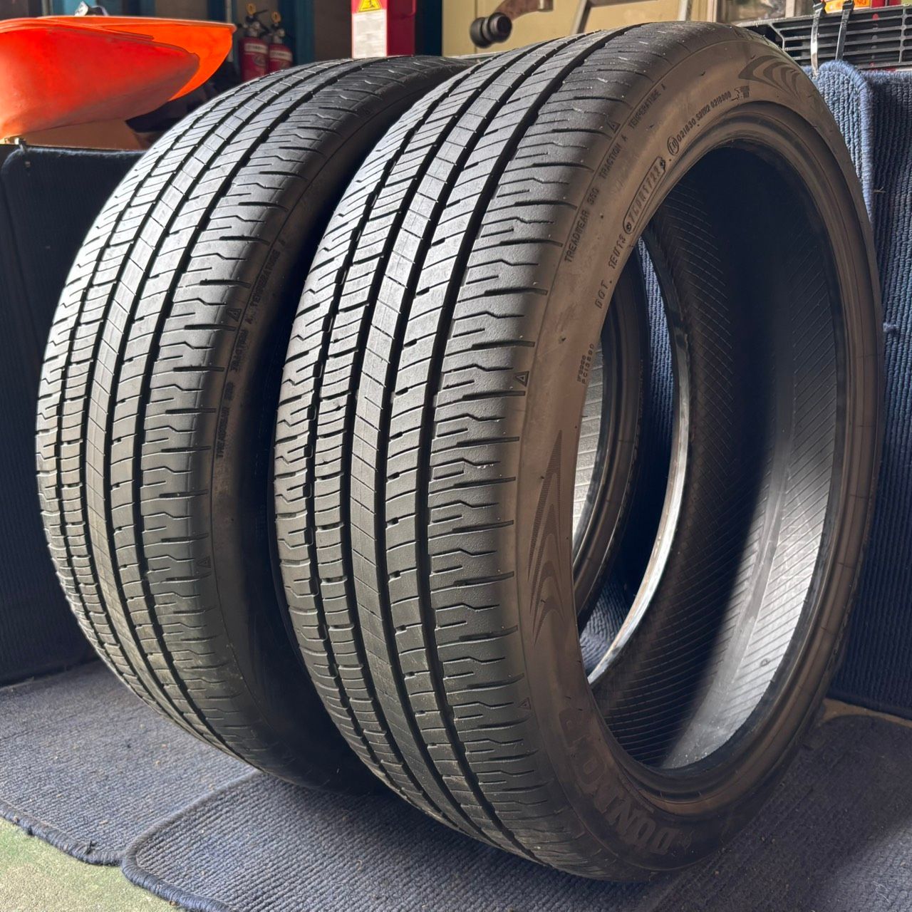 ☆送料無料☆【2022年製造】【溝6~7.5分山】DUNLOP SP SPORT MAXX 055 2本 225/45R21 ASP3580