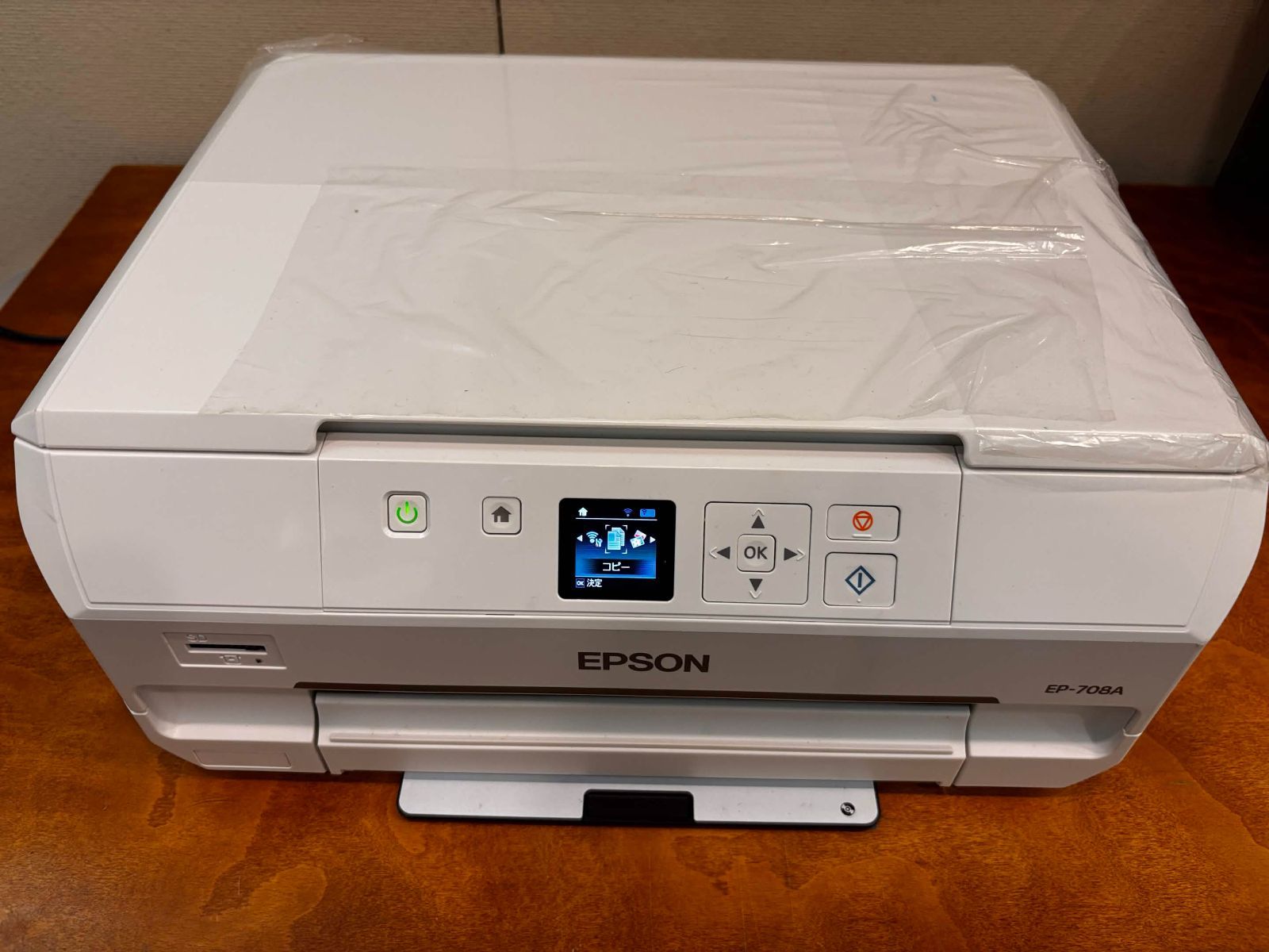 ジャンク プリンター EP-708A EPSON 電源OK ブラック インク付 通電OK ジャンク プリンター EP-806AB EPSON プリンター・複合機