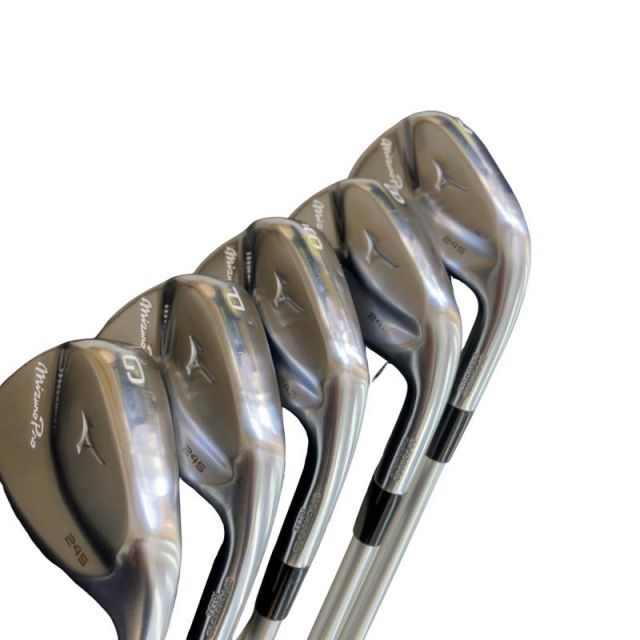 【中古】 ミズノ Mizuno Pro 245 6S アイアンセット IR 純正特注シャフト (フレックスR) メンズ 男性用 右利き 右用 Cランク ゴルフクラブ