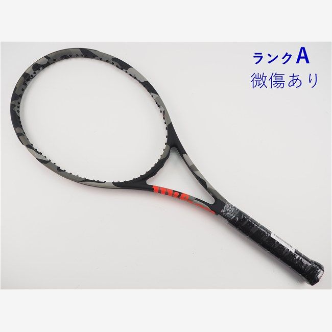 中古 テニスラケット ウィルソン プロ スタッフ 97エル カウンターベイル カモ 2018年モデル (G2) WILSON PRO STAFF 97L CV C (c26050214c)