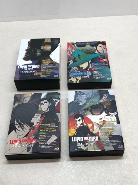 LUPIN THE IIIRD 限定版 Blu-rayセット 4本 ルパン三世 【E3774-008】024