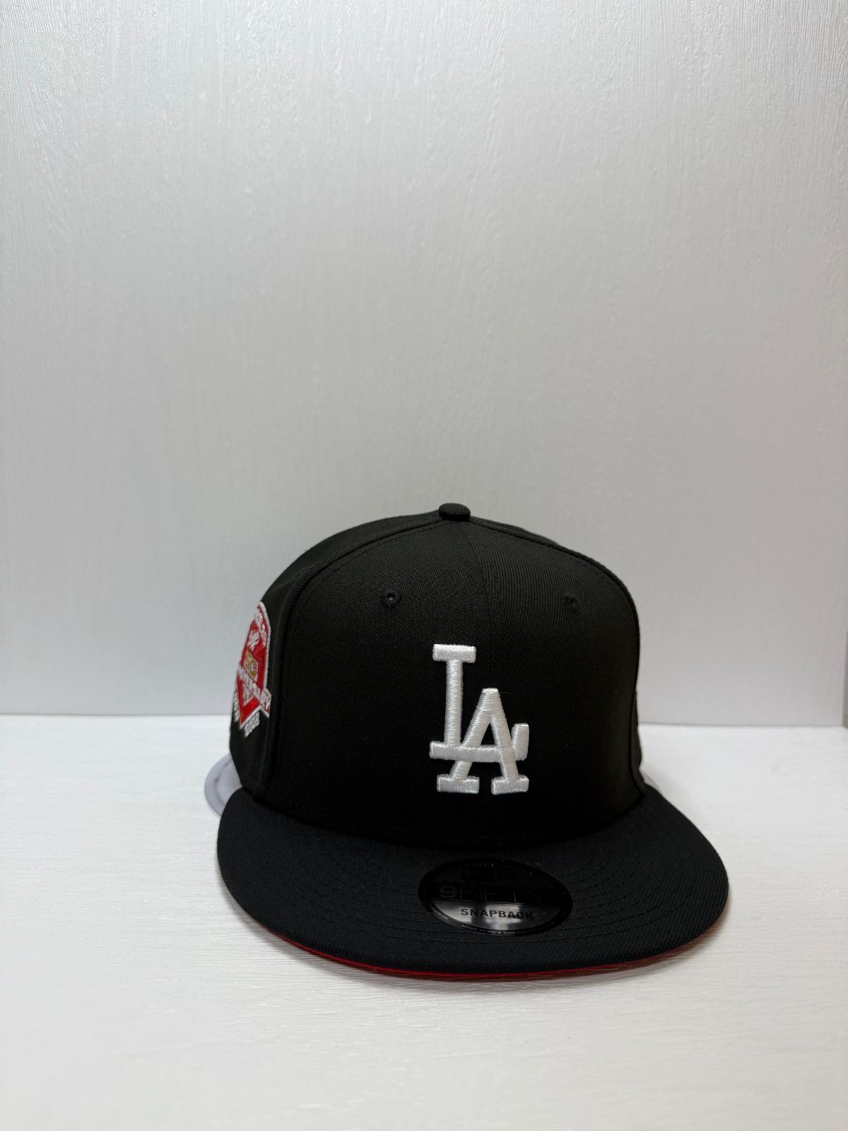 ニューエラ ロサンゼルスドジャース 50thアニバーサリー 9fifty スナップバックキャップ ブラックカラー