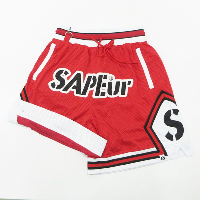 三重本店】 SAPEur | サプール BASKET SHORTS バスケットショーツ ロゴ 