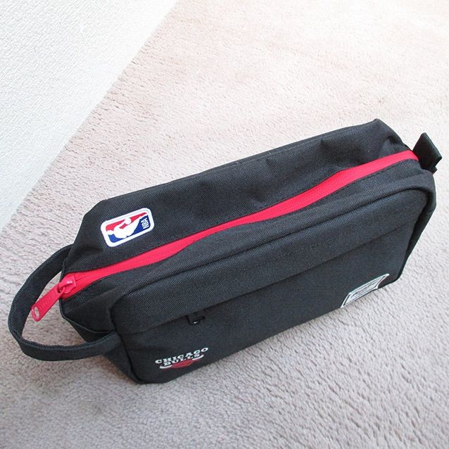 NBA ハーシェル サプライ CHICAGO BULLS コラボ 手付セカンドBag ポーチ
